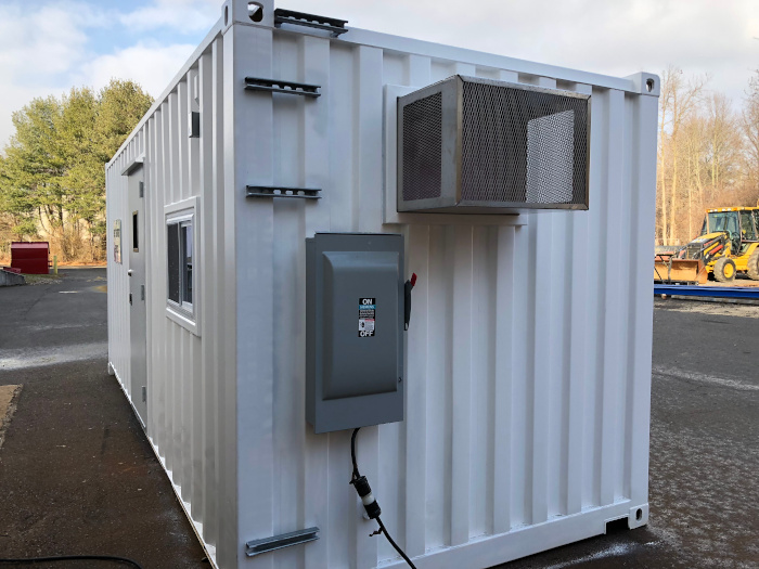 Hotfoil-EHS 20 ft container