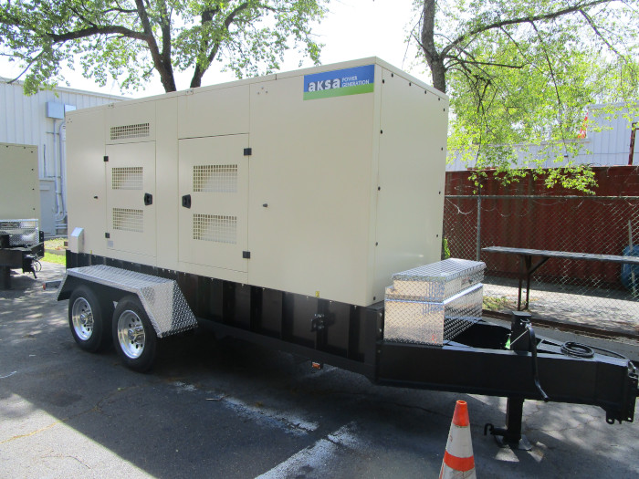 Generator on Trailer