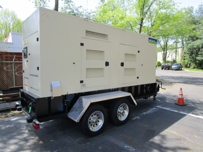 Generator on Trailer