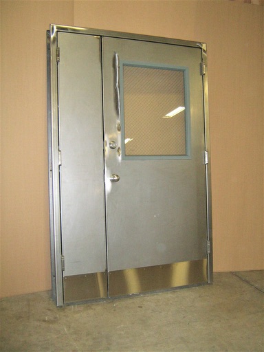 Double Door with Frame