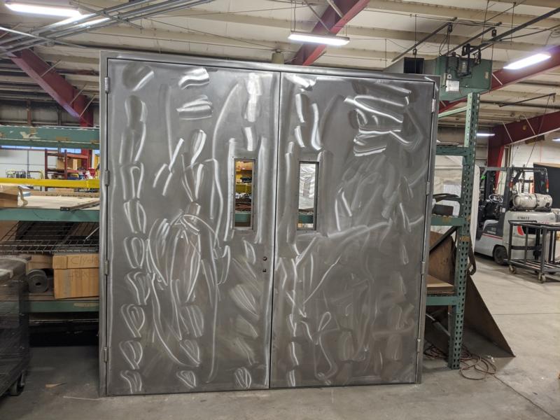 Double Doors with Frame