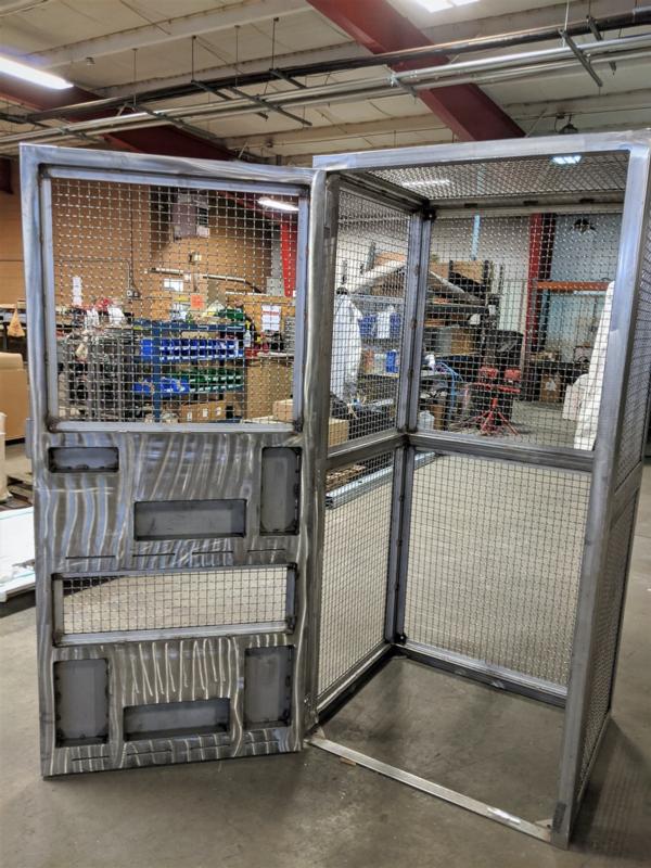 Temporary Holding Cage